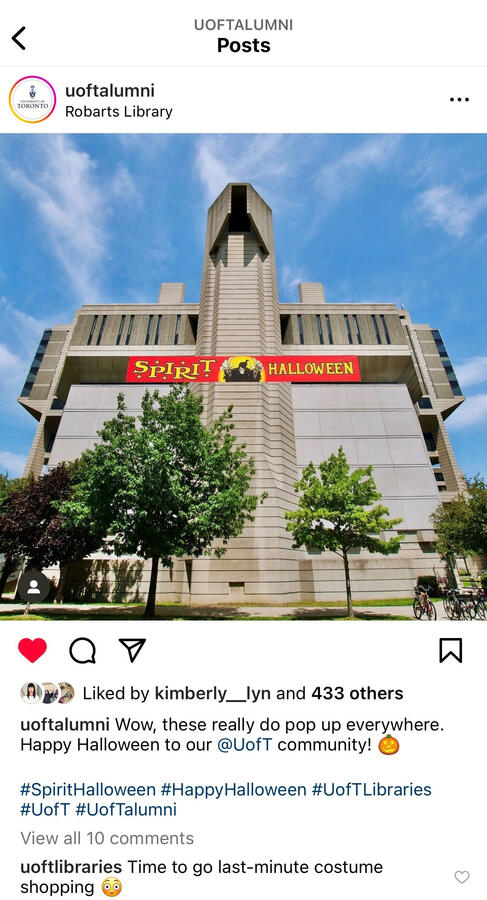 Spirit Halloween Meme Post