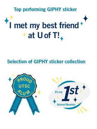 alumni reunion giphy stickers